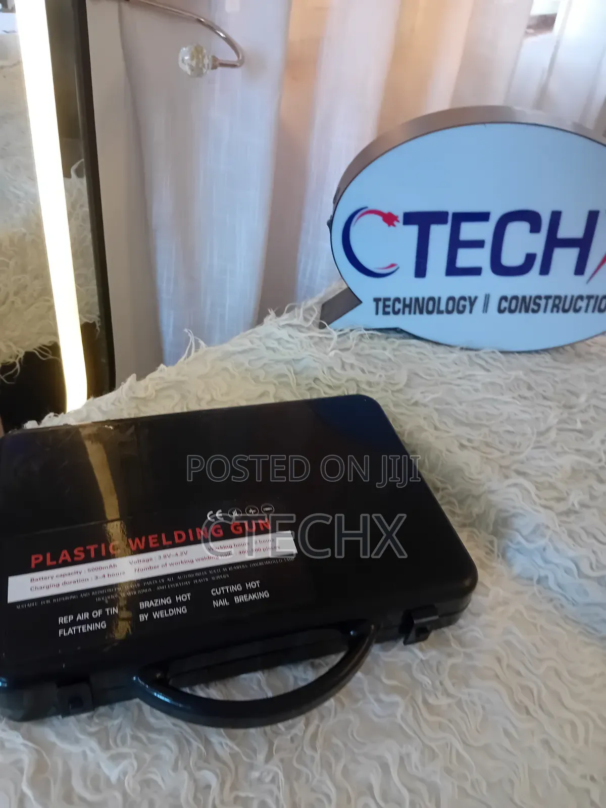 200W Upgraded Plastic Welding Kit, 5000mAh USB Rechargeable