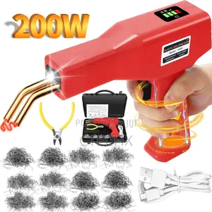 200W Upgraded Plastic Welding Kit, 5000mAh USB Rechargeable