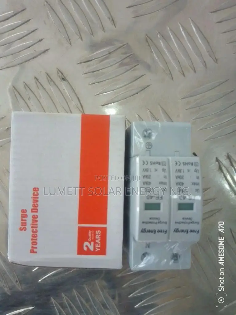 Free Energy Surge Protector for Power Systems