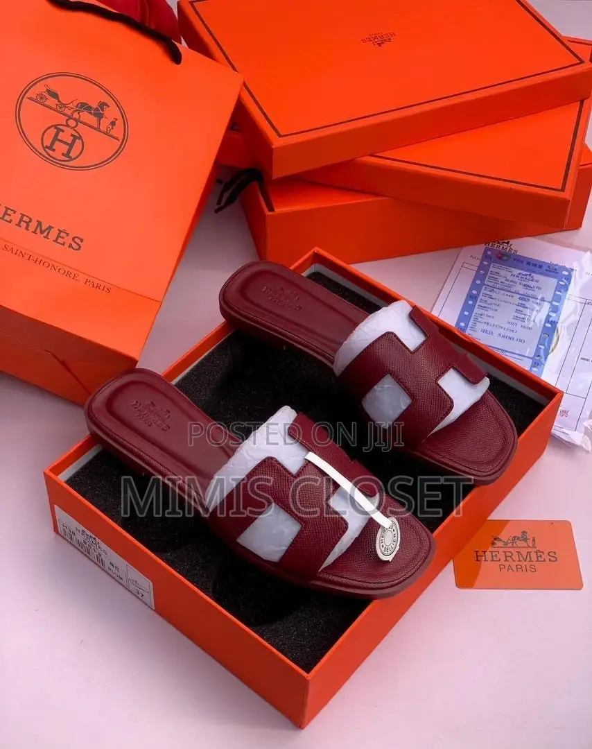 Hermes Slippers