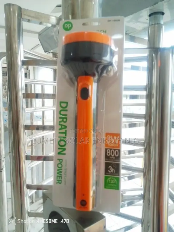 DP 3W Handheld LED Torch – Easy to Carry, Store Operate