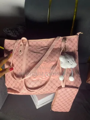 Tote Bag With Charm and Purse