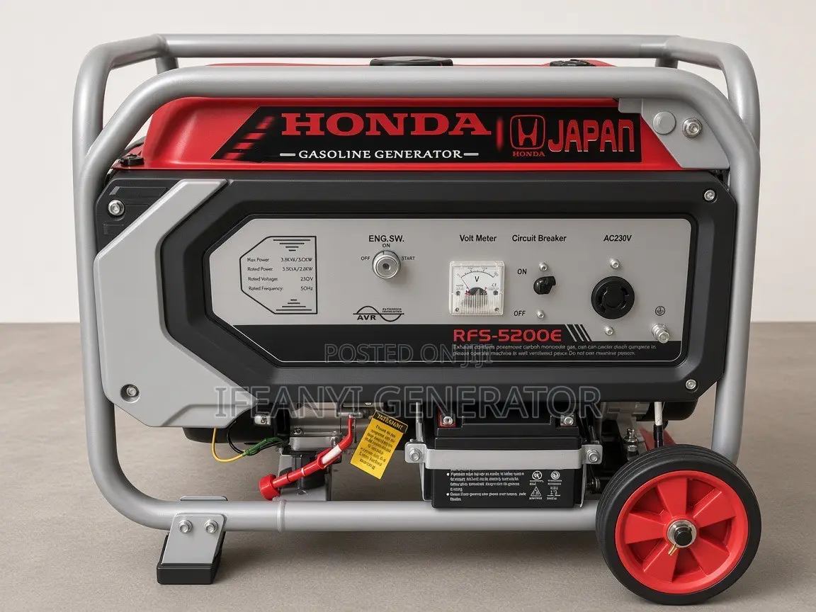 Honda Generator 3.8kva