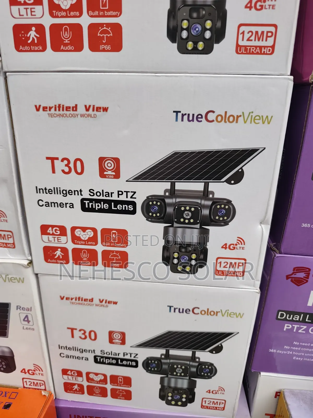T30 Intelligent Outdoor Security Camera – Solar Powered