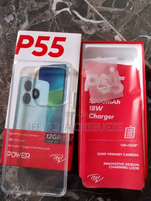 Itel P55 128 GB Blue