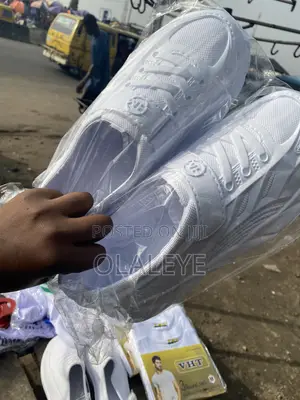 Nysc Camp White Rubber Shoe