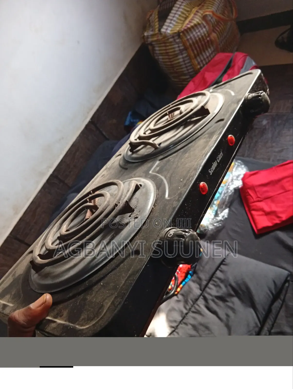 Second Hand Two Burner Electric Plate
