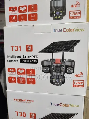 T31 12mp Ultra Hd 4g Solar CCTV Camera