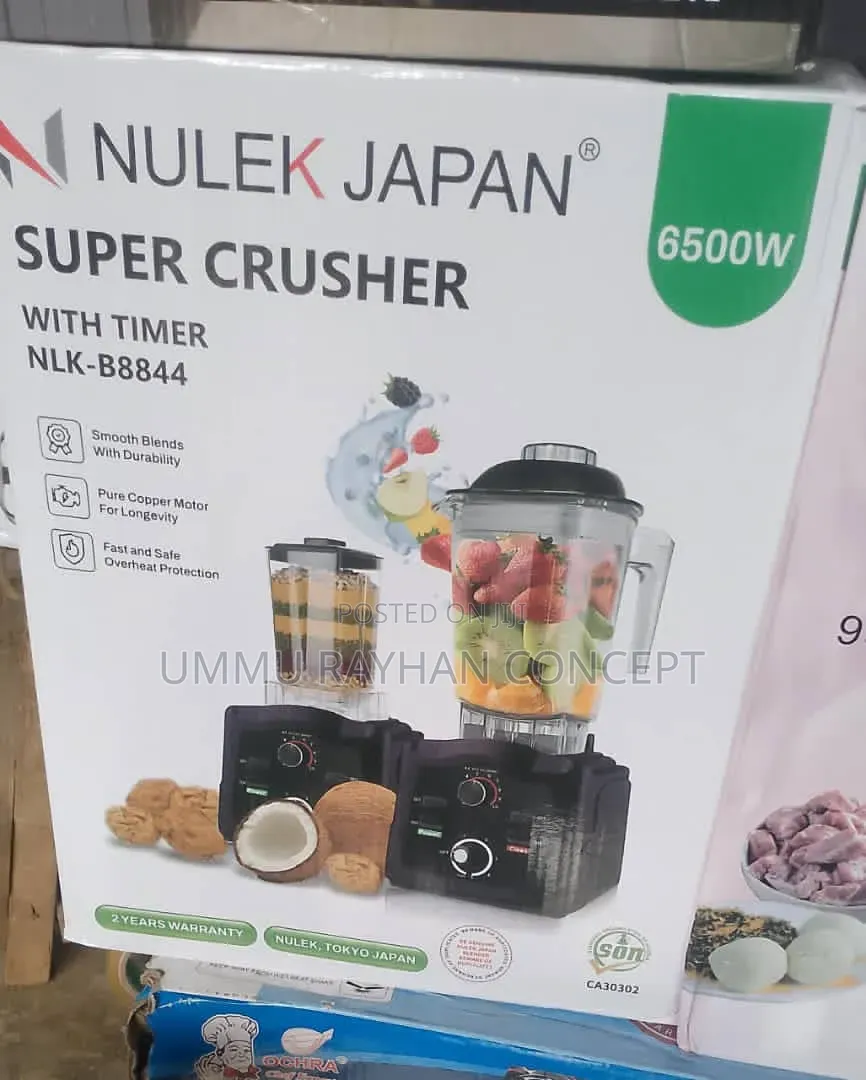 Nulek Japan 2in1 Commercial Blender
