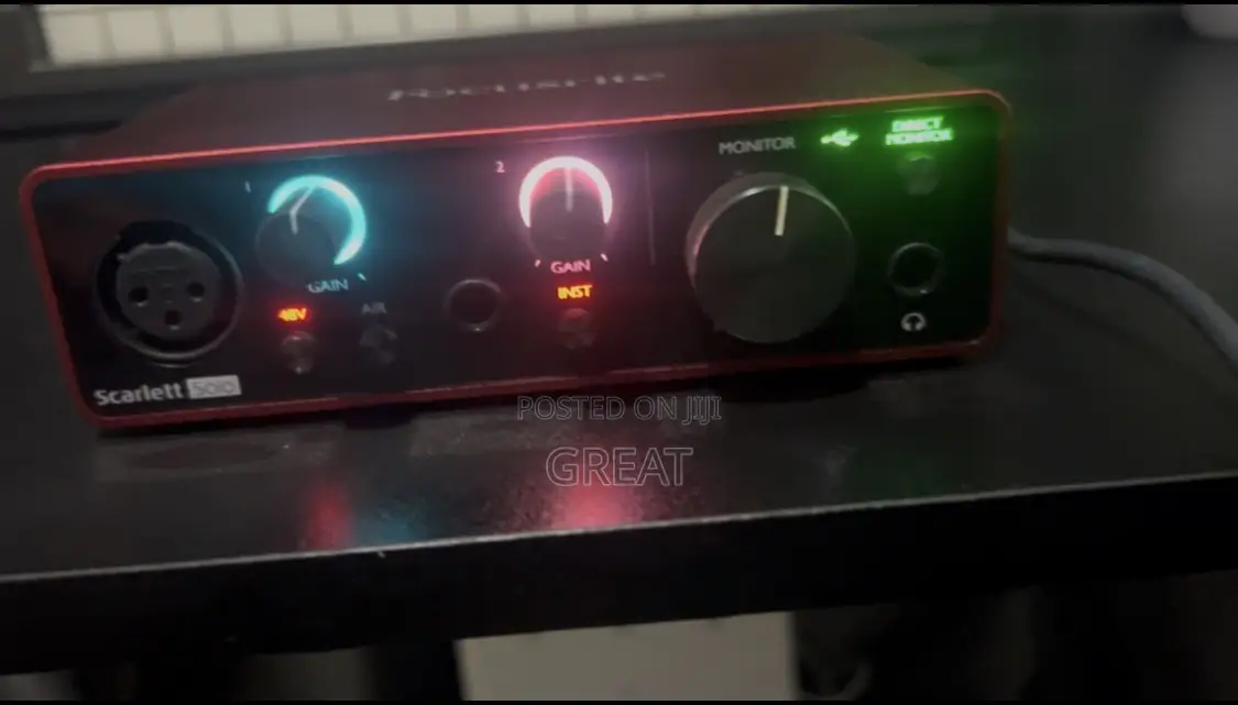 Focusrite Scarlett Solo 3rd Generation Audio Interface