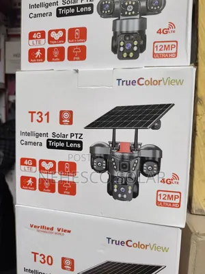 Smart 4G Solar Camera With Triple Lens Auto Tracking