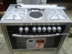 Scanfrost 90 X 60cm 4 Gas Burner + 2 Hotplate Full Auto Ignition