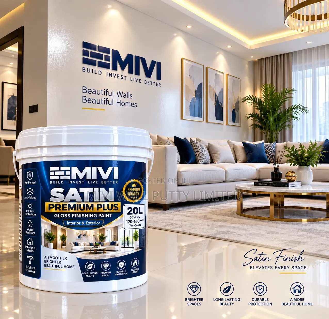 Mivi Satin Premium Plus Paint