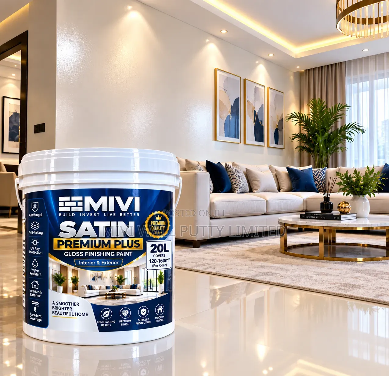 Mivi Satin Premium Plus Paint