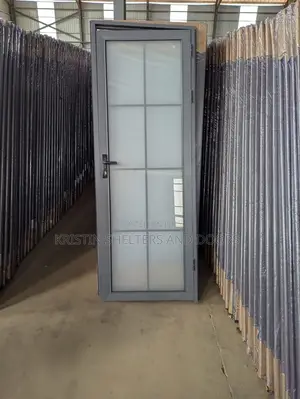 Toilet and Steel Doors