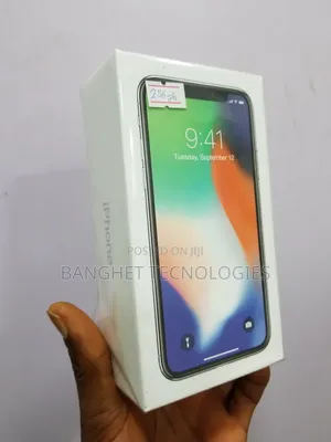 New Apple iPhone X 256 GB Silver