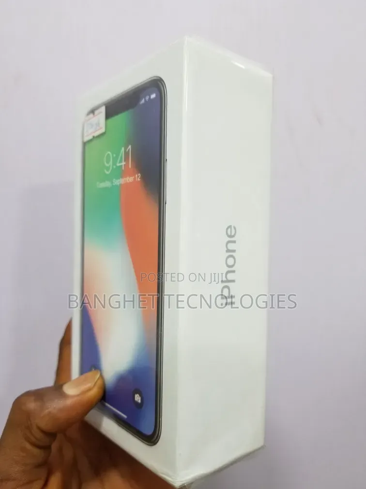 New Apple iPhone X 256 GB Silver