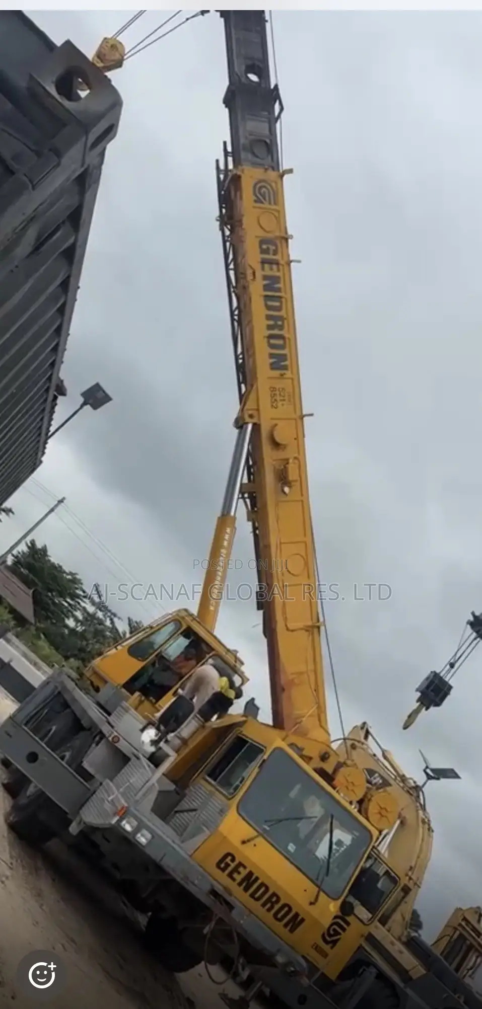 80Tons Grove Motor Crane