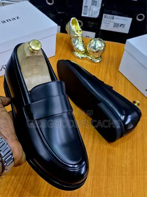 Men's Classic Black/Brown Penny Loafers Size 41-48