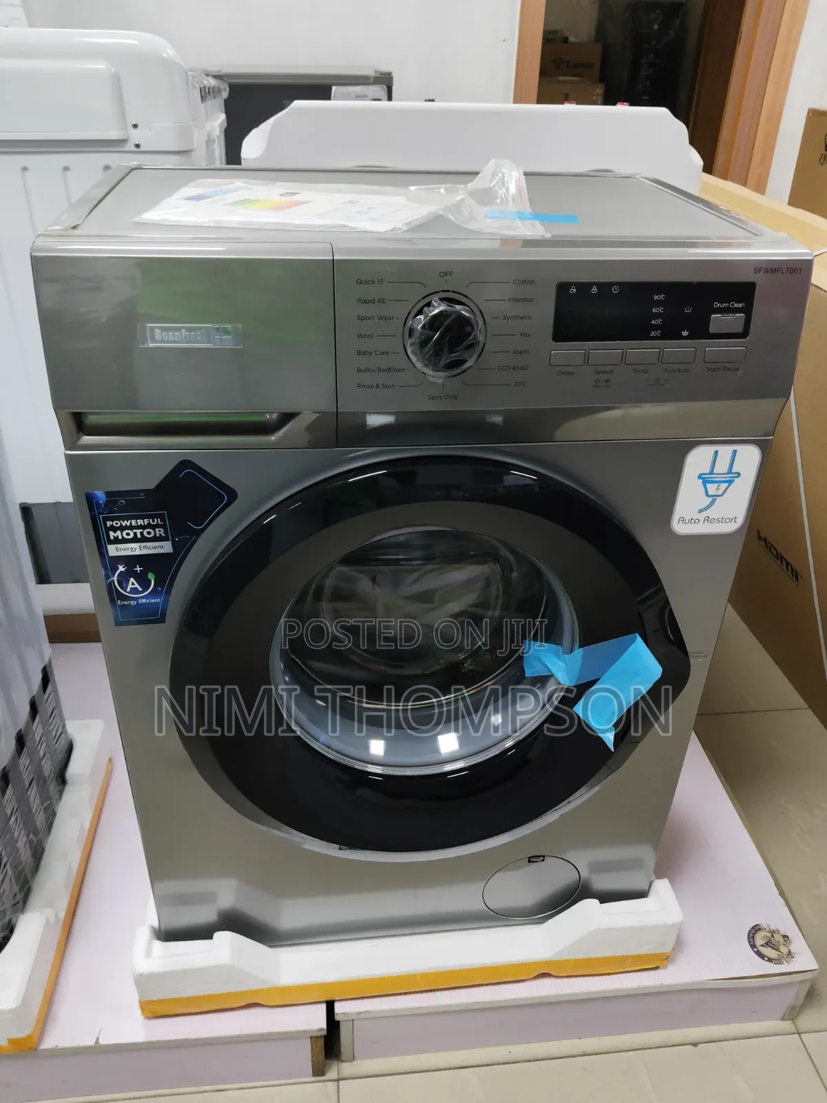 Scanfrost Front Load Washing Machine 7kg