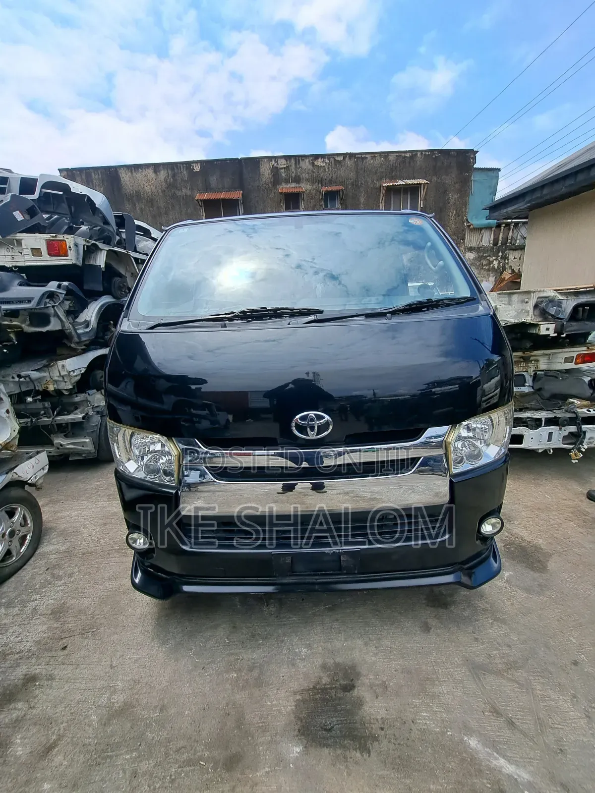 Toyota HiAce 2007 Black