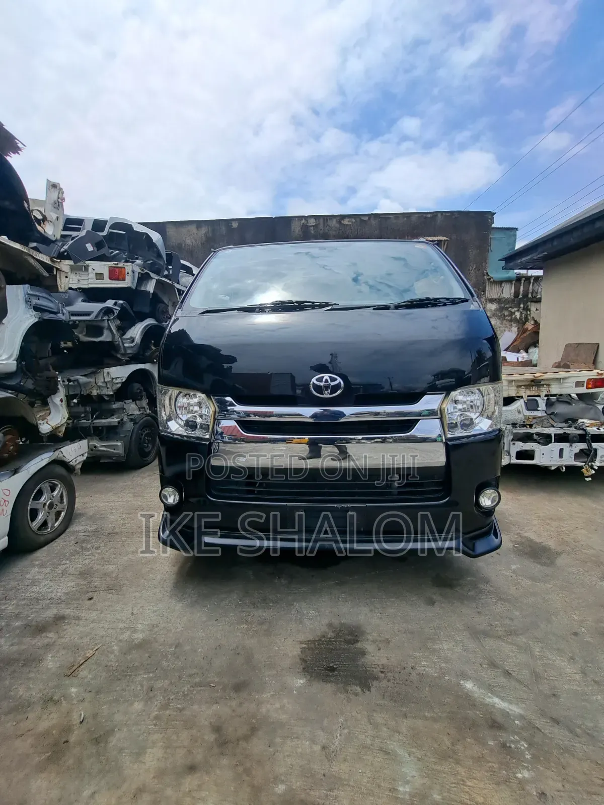 Toyota HiAce 2007 Black