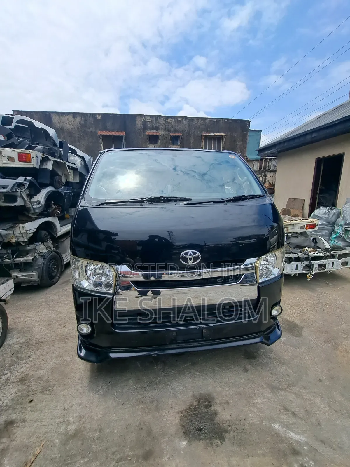Toyota HiAce 2007 Black