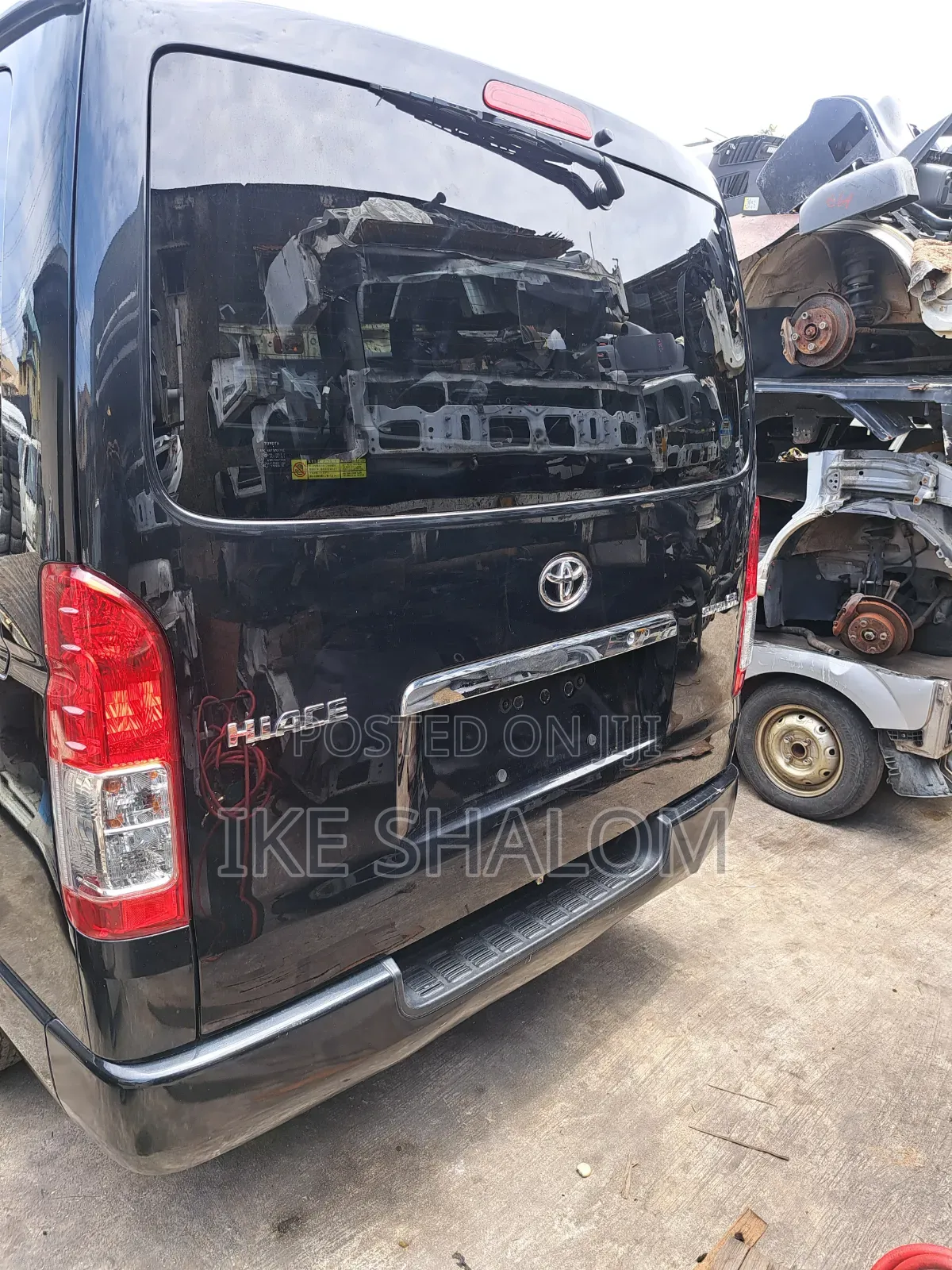 Toyota HiAce 2007 Black