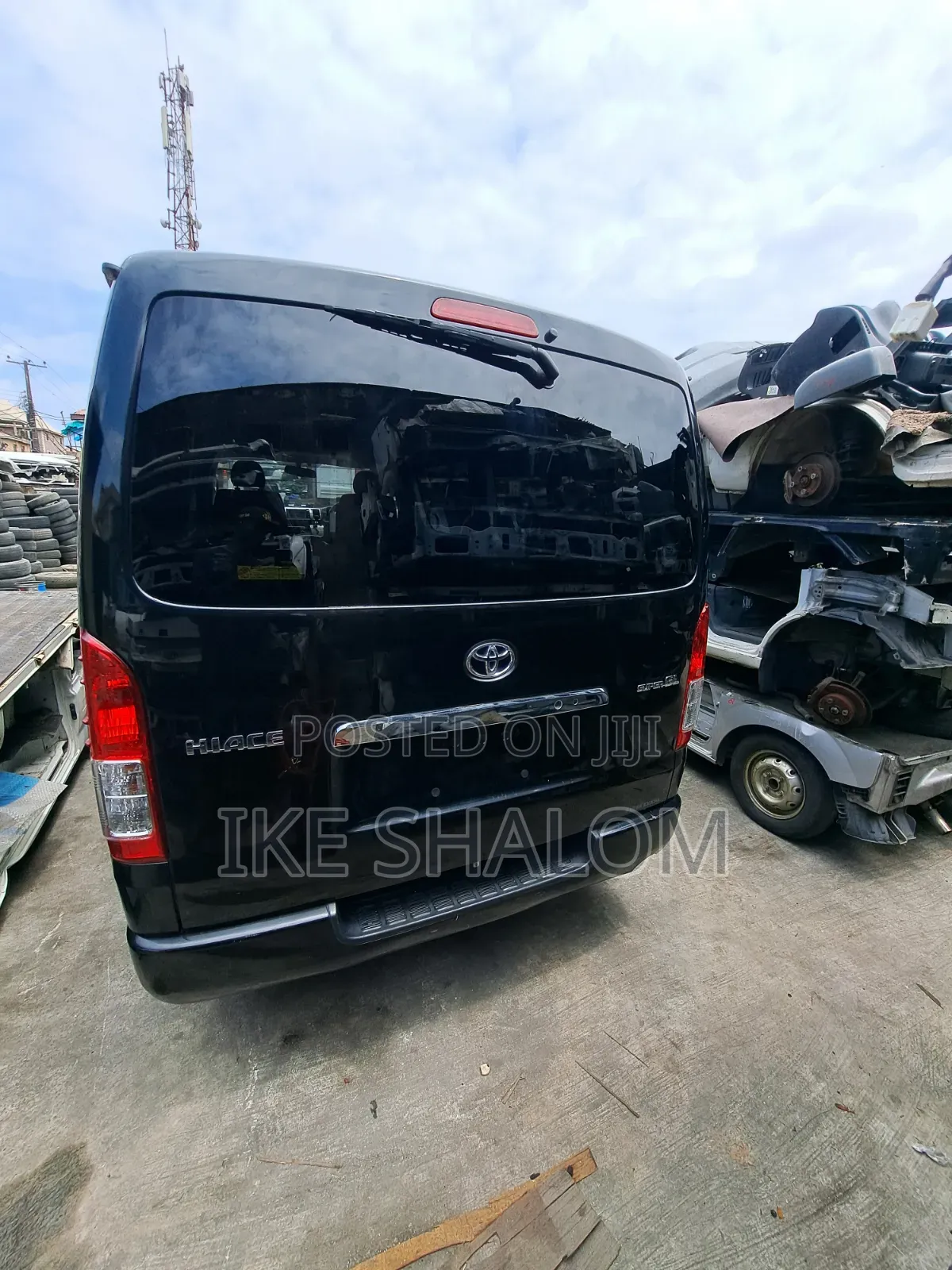 Toyota HiAce 2007 Black