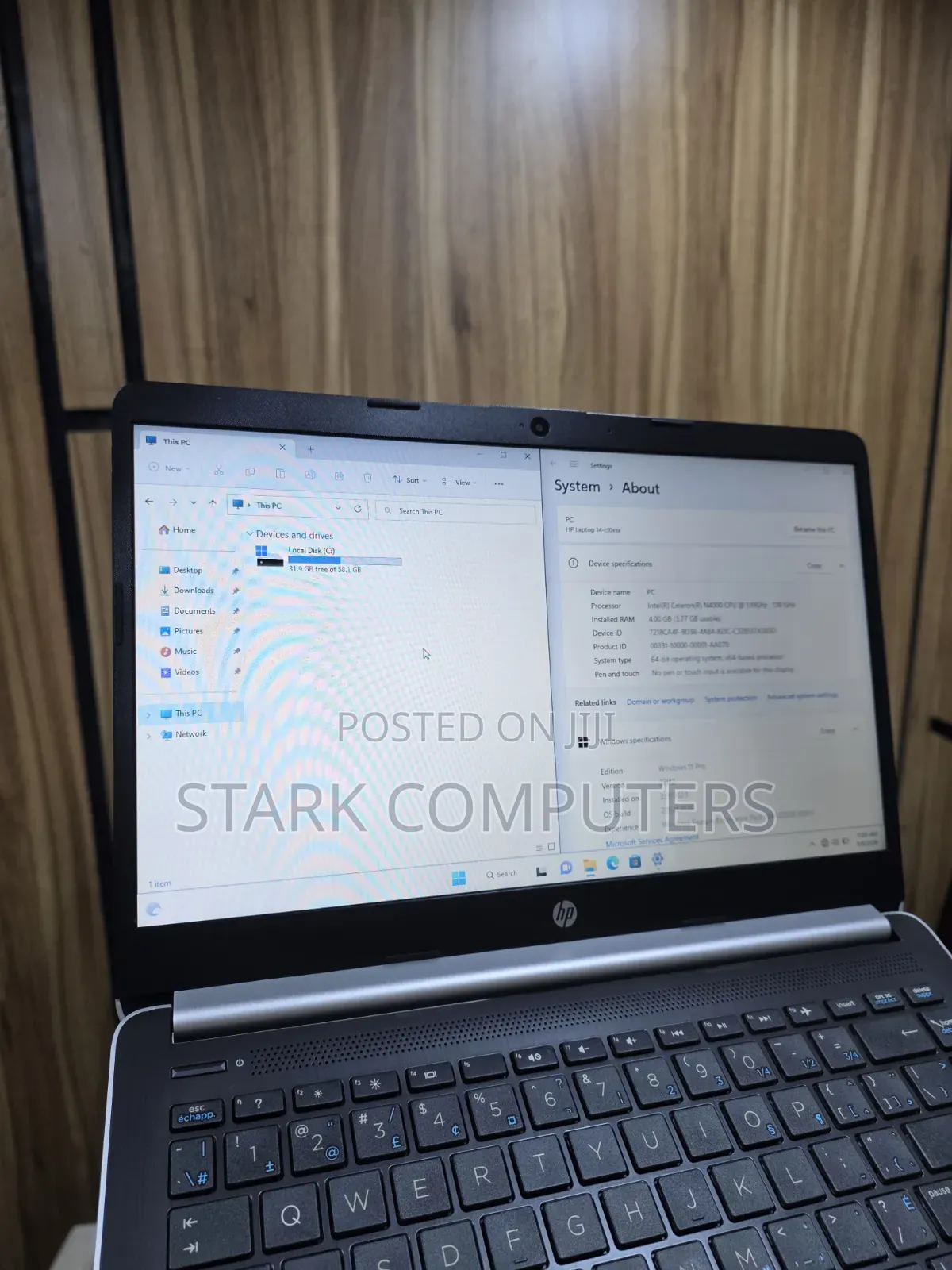 Laptop HP Pavilion 14-ce1000 4GB Intel Celeron SSD 60GB