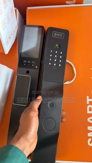 Smart Digital Doorlock- Fingerprint, Face ID, Keypad - With Display