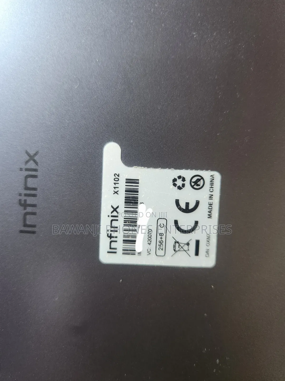 Infinix Xpad 20 256 GB Silver