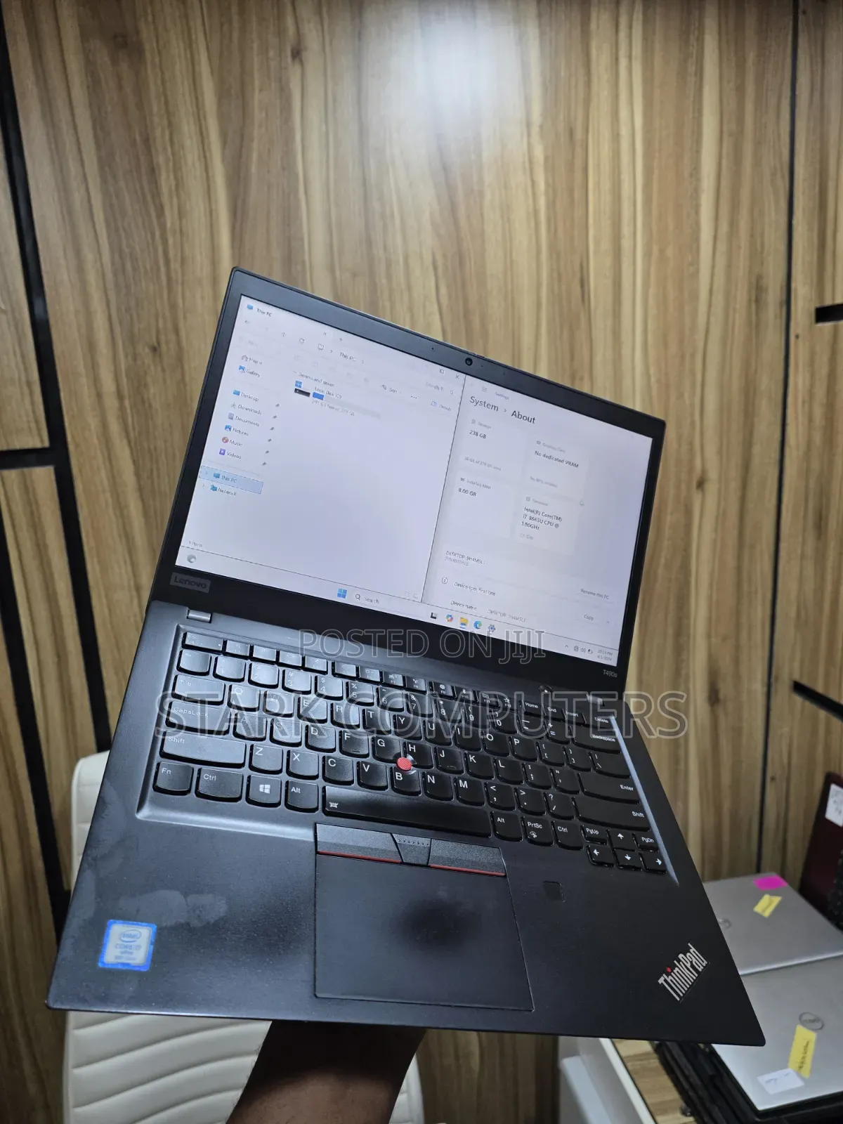 Laptop Lenovo ThinkPad T490s 8GB Intel Core i7 SSD 256GB