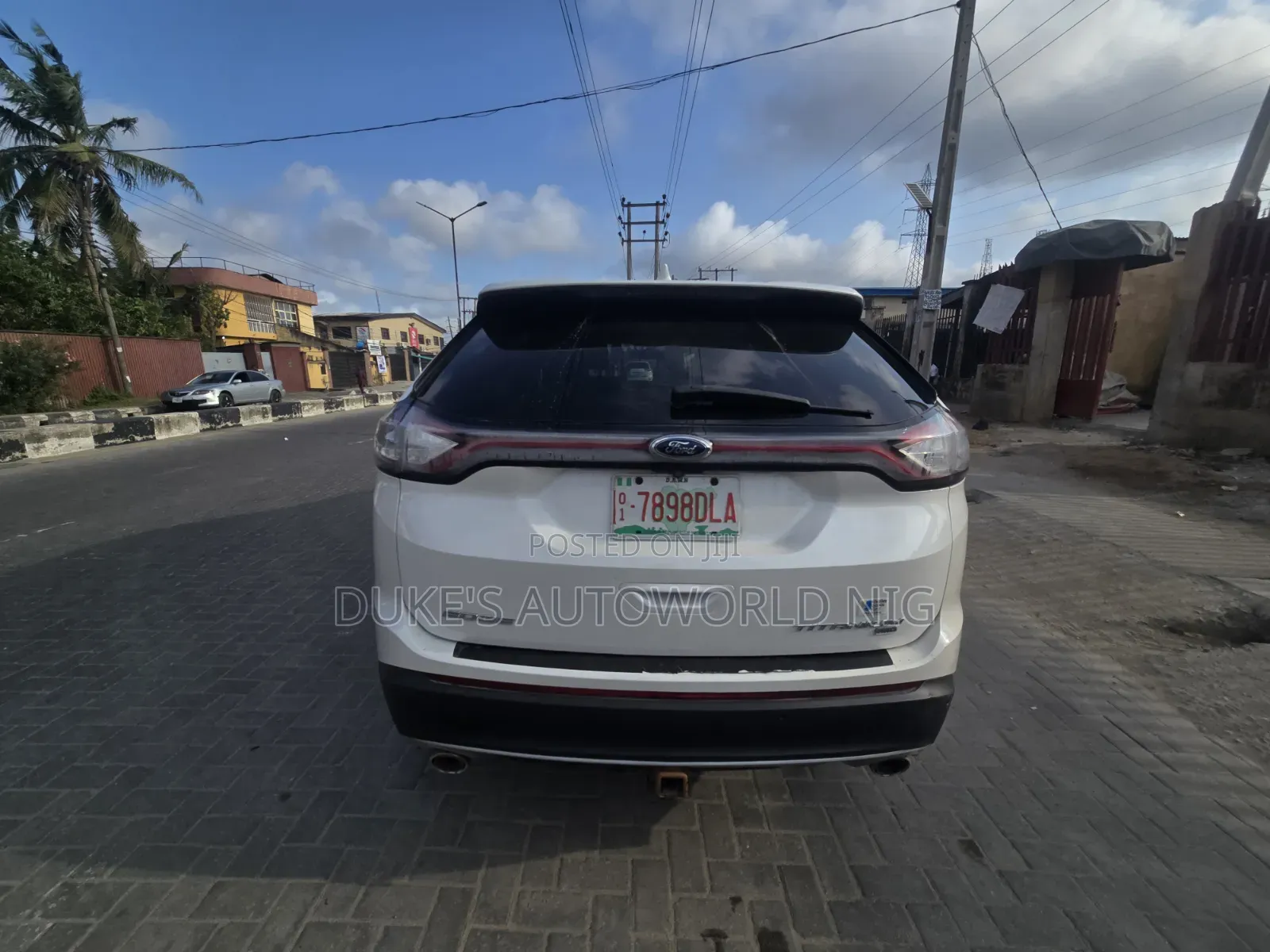 Ford Edge Titanium 4dr AWD (2.0L 4cyl 6A) 2016 White