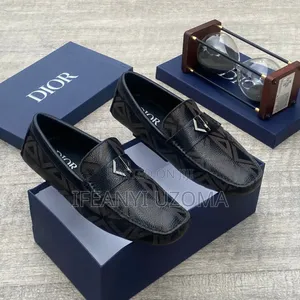 Black Color Quality Divers Loafers Shoe
