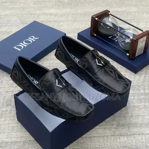 Black Color Quality Divers Loafers Shoe