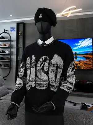 Classic Geometric Knit Sweater