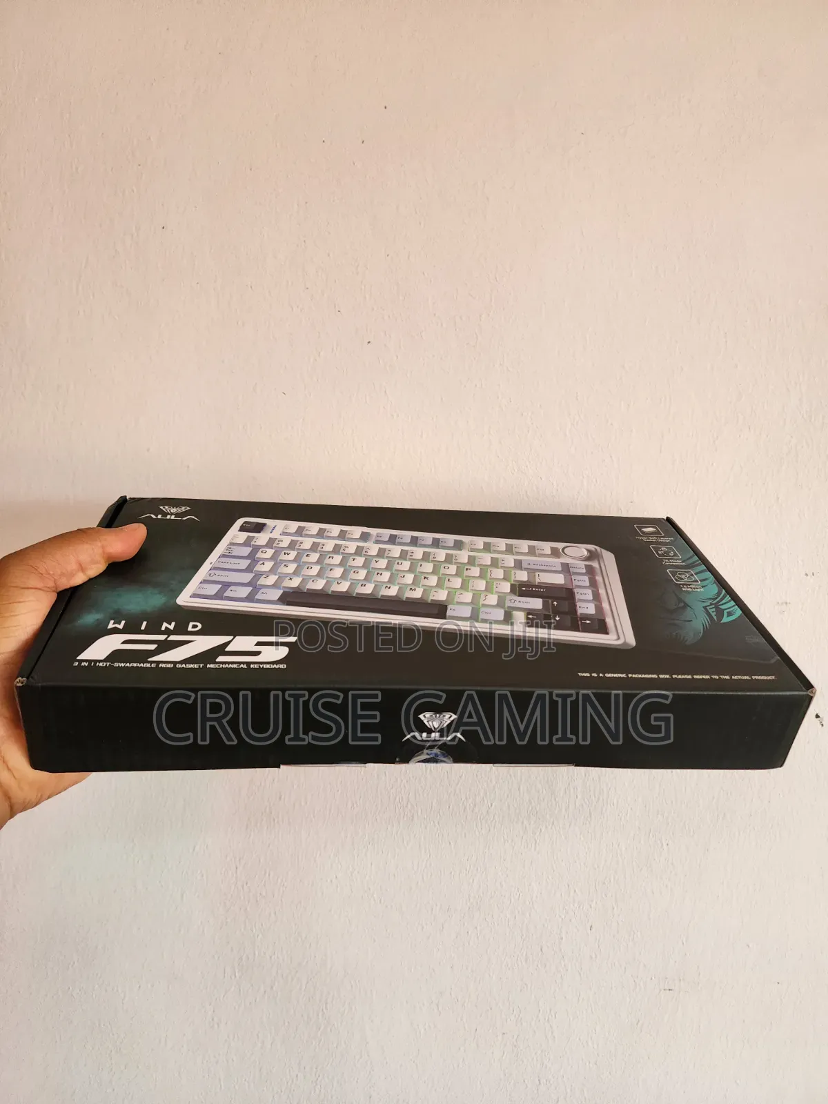 Aula F75 RGB Mechanical Gaming Keyboard Multimedia Knob