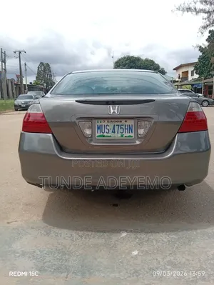 Honda Accord 2007 Gray