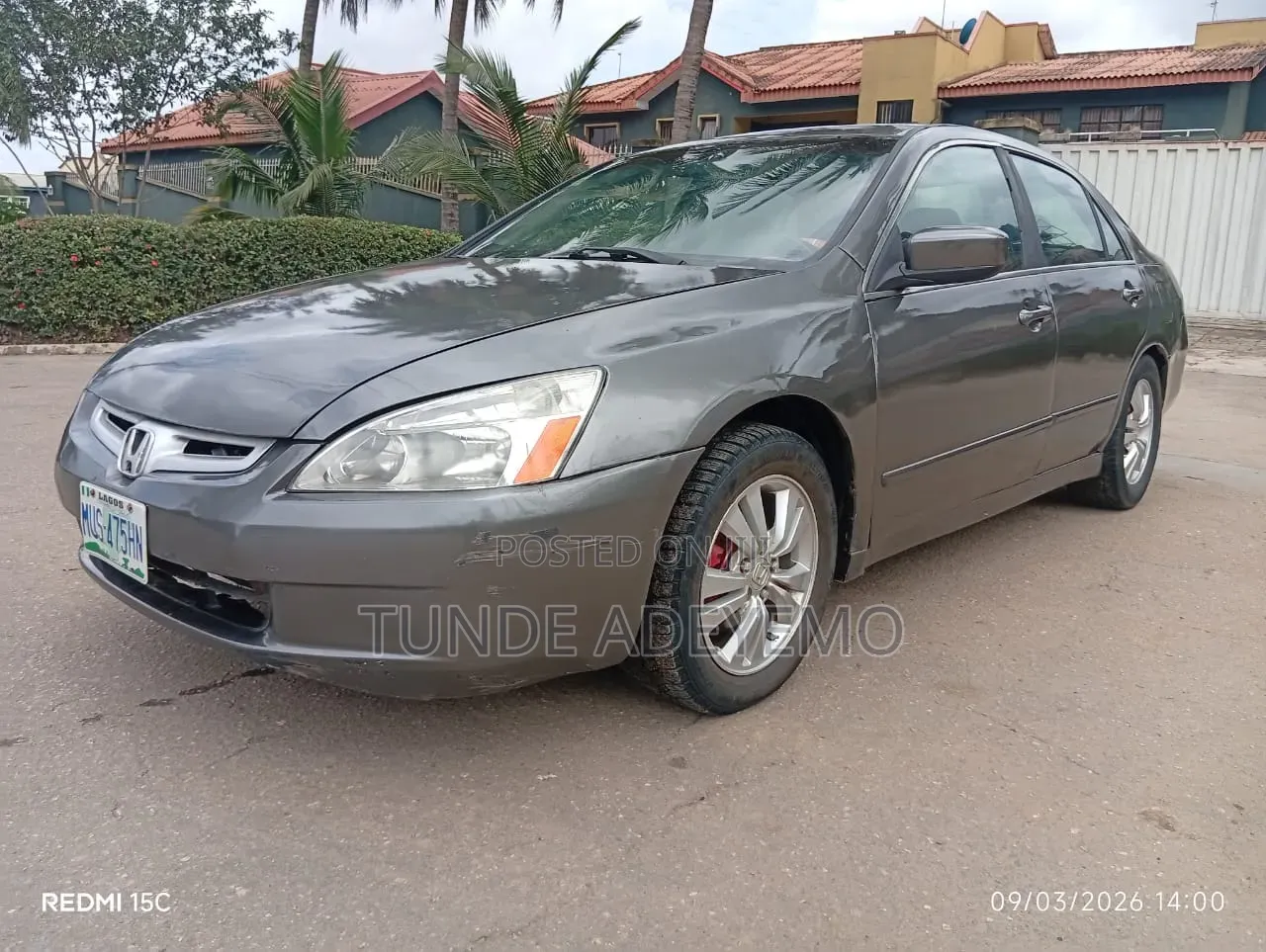 Honda Accord 2007 Gray