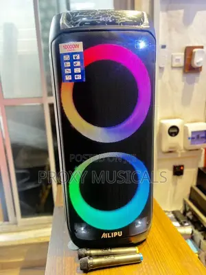 Ailipu Double 15-Inch High-Power Pa / Party Box Speaker System