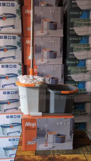 Microfibre Mop 360° Spin Bucket