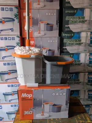 Microfibre Mop 360° Spin Bucket