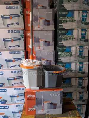 Microfibre Mop 360° Spin Bucket
