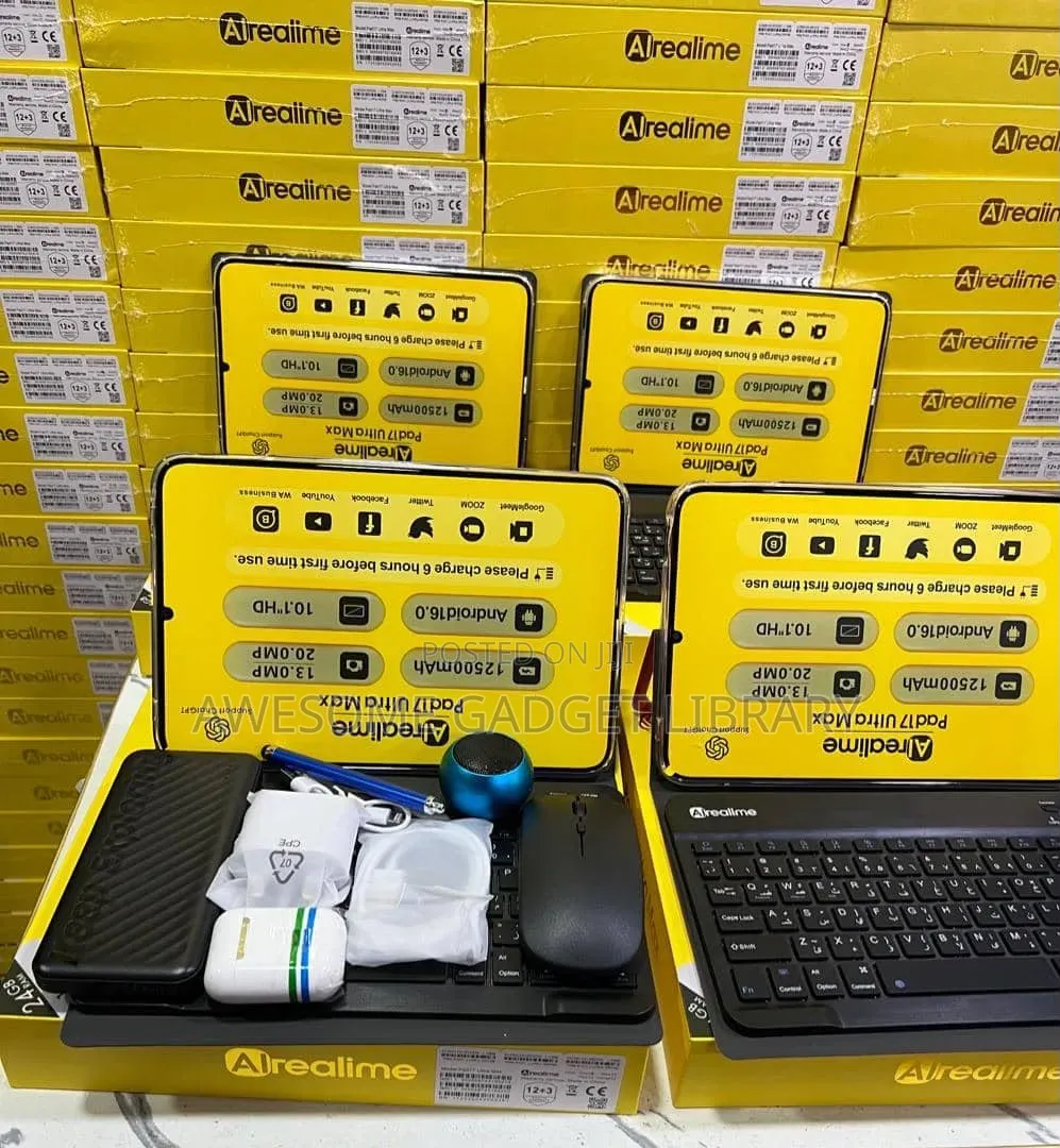 New Realime Pad 55 Ultra Max 512 GB Black