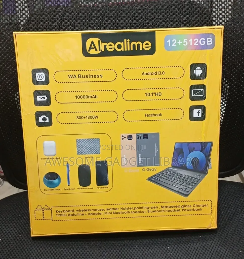 New Realime Pad 55 Ultra Max 512 GB Black