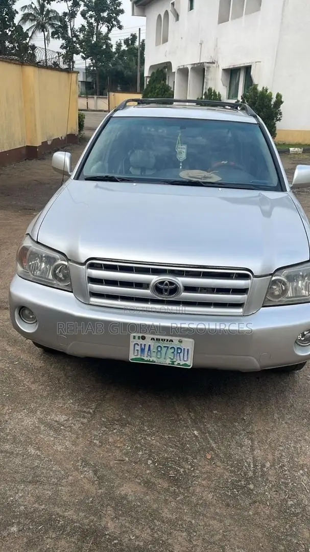 Toyota Highlander V6 2006 Silver
