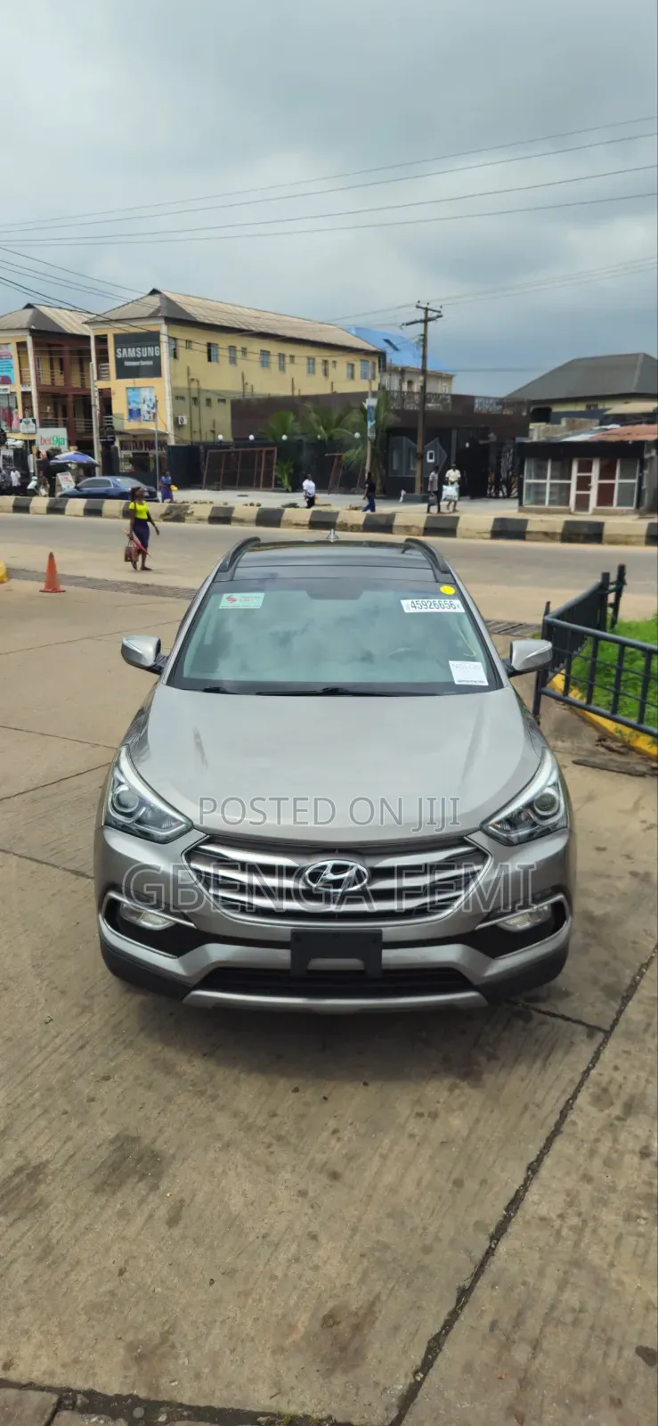 Hyundai Santa Fe 2017 Gray
