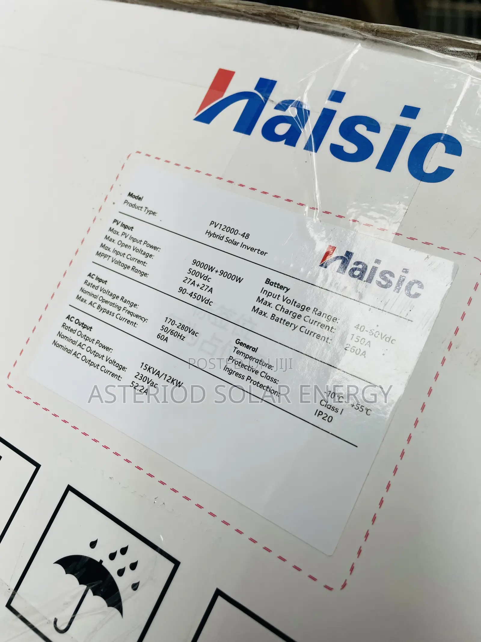 15kva Haisic Solar Inverter