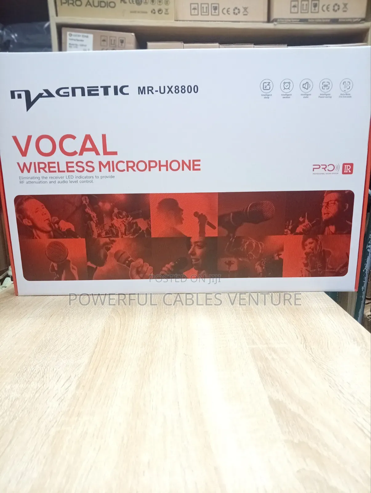 The MR-UX8800 UHF Wireless Microphone System